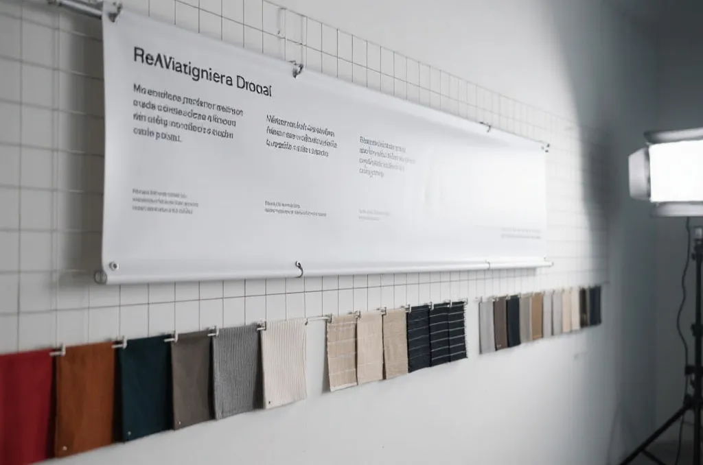 双语横幅版式与模块化替换层设计示意图